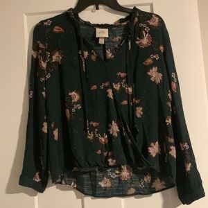 Cute floral blouse
